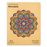 SOUCCESS Puzzle en bois Mandala (puzzle en bois au design mandala exclusif  pour petits et grands)