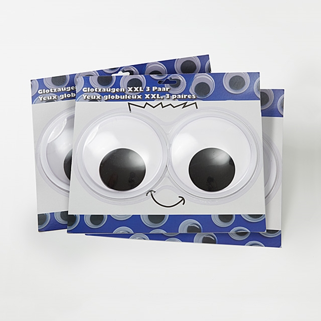 Yeux globuleux XXL, 3 paires