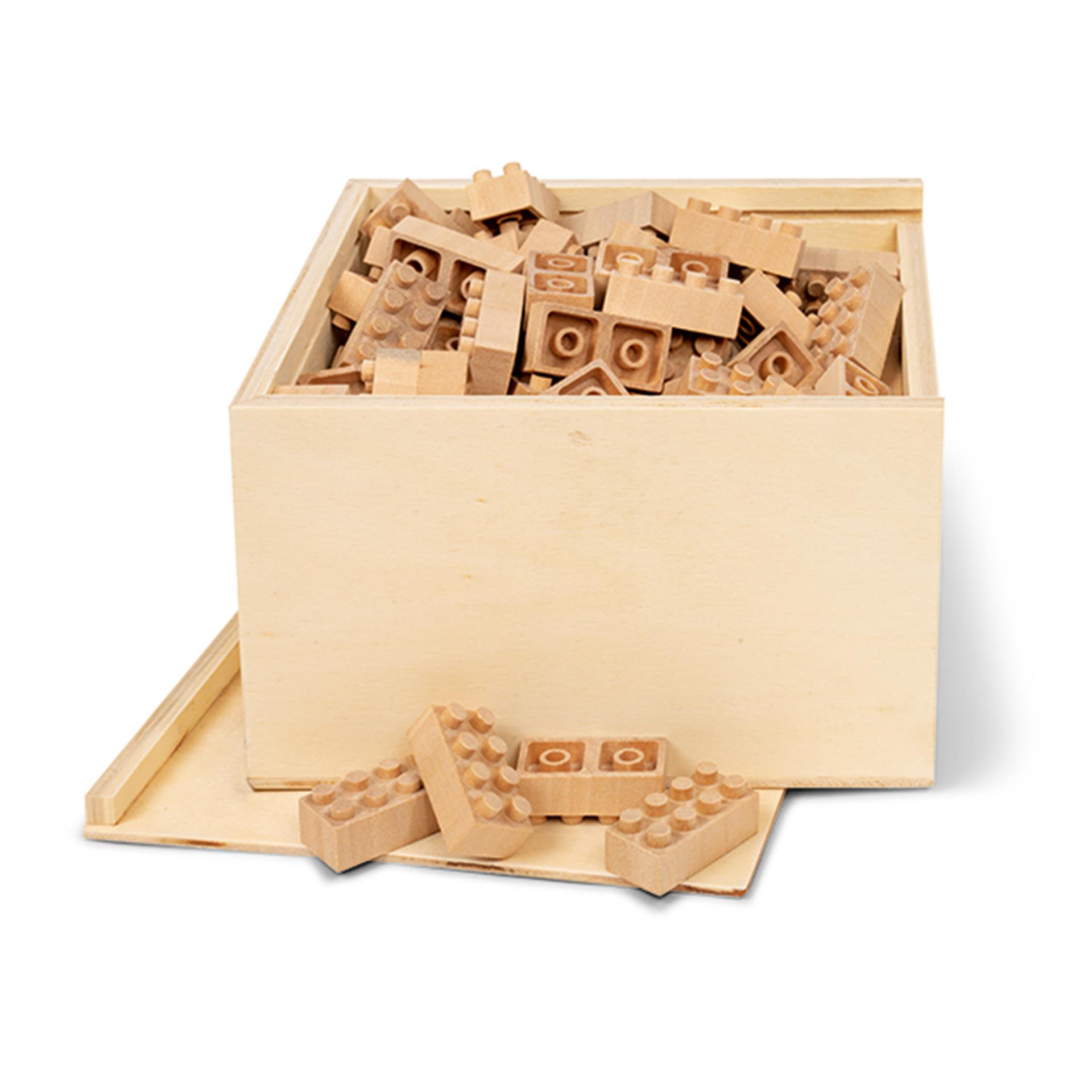 Cubetti di legno, 90 pezzi