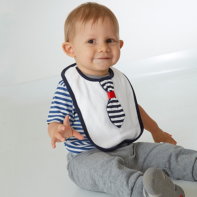 Bavette pour bébé Gentleman Boy, 2 pces