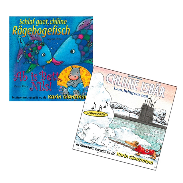 CD Märchen Set Kleiner Eisbär und Regenbogenfisch