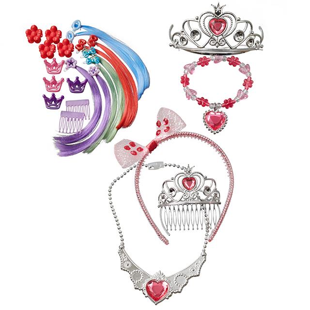 Set per capelli Princess, 23 pezzi