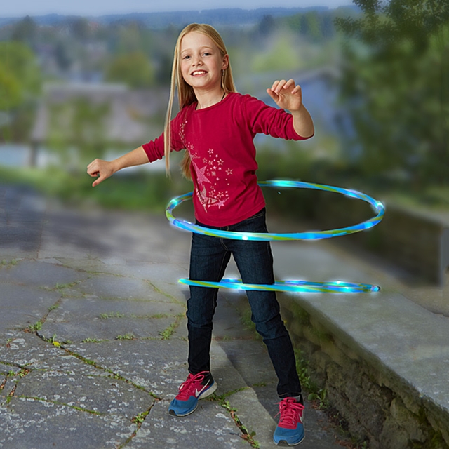 Hula hoop a LED, 2 pezzi