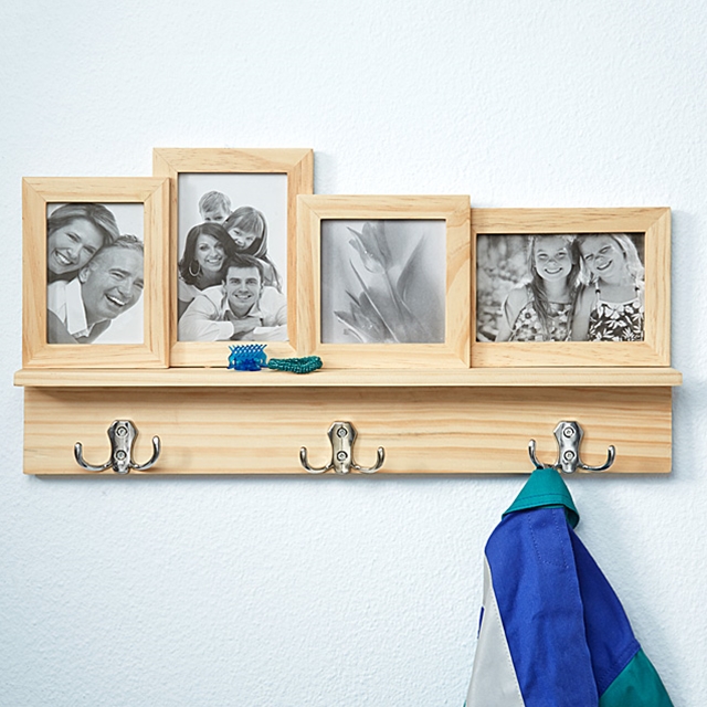 Foto Garderobe Holz