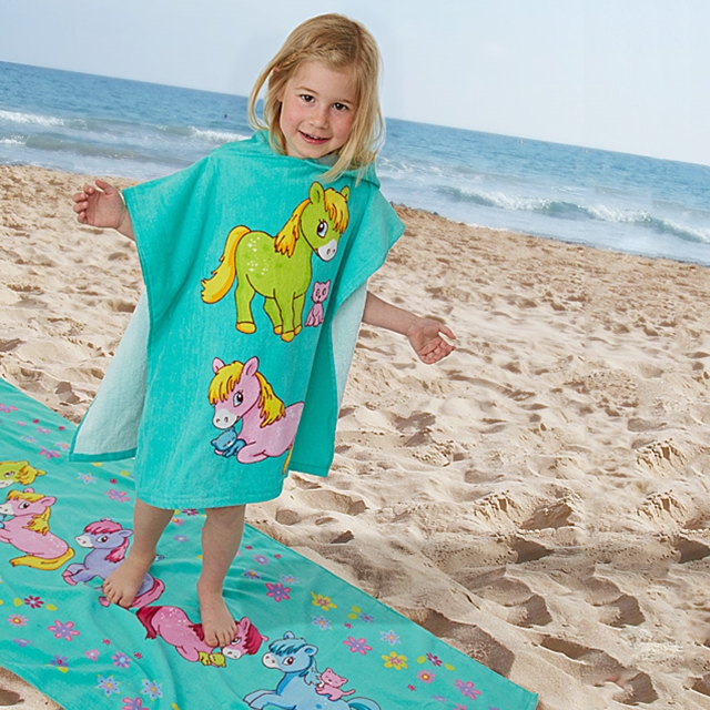 Set de poncho Pony 2 pcs