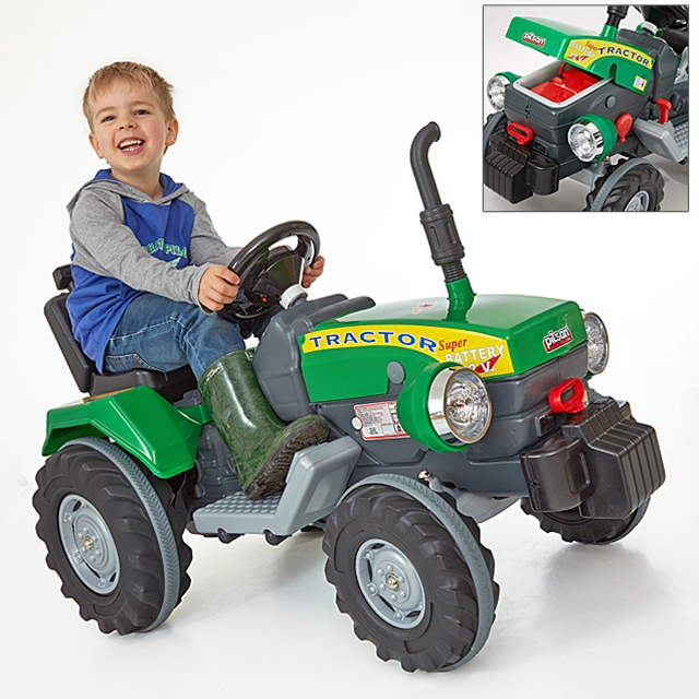 Kinder Traktor mit Elektroantrieb 12 V