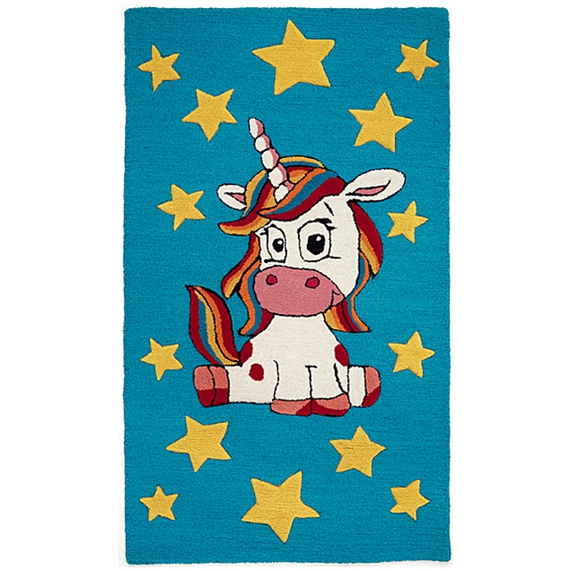 Kinderteppich Einhorn 90x160 cm