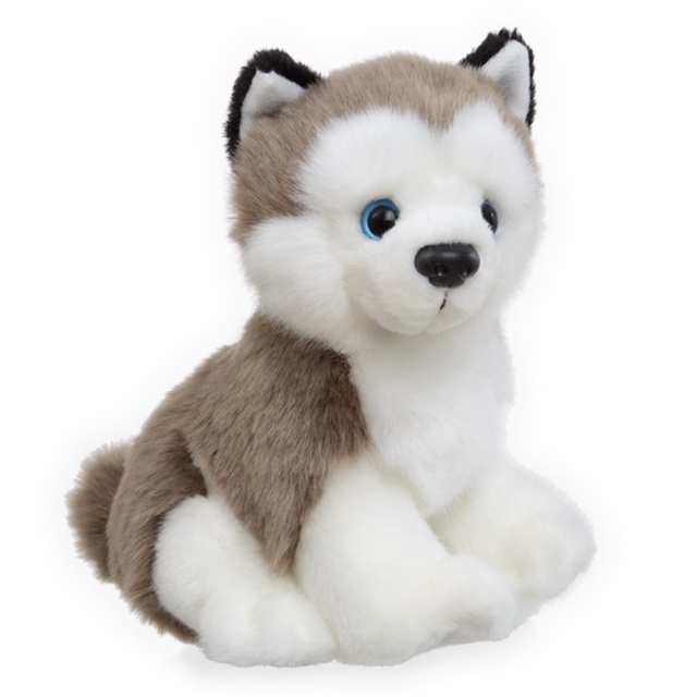 Chien en peluche Wolfi Husky chiot