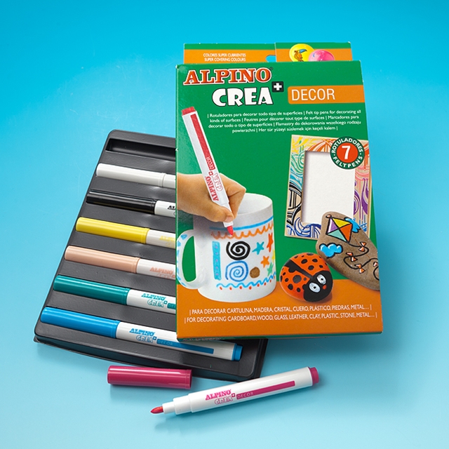 Set di marker creativi, 17 pezzi