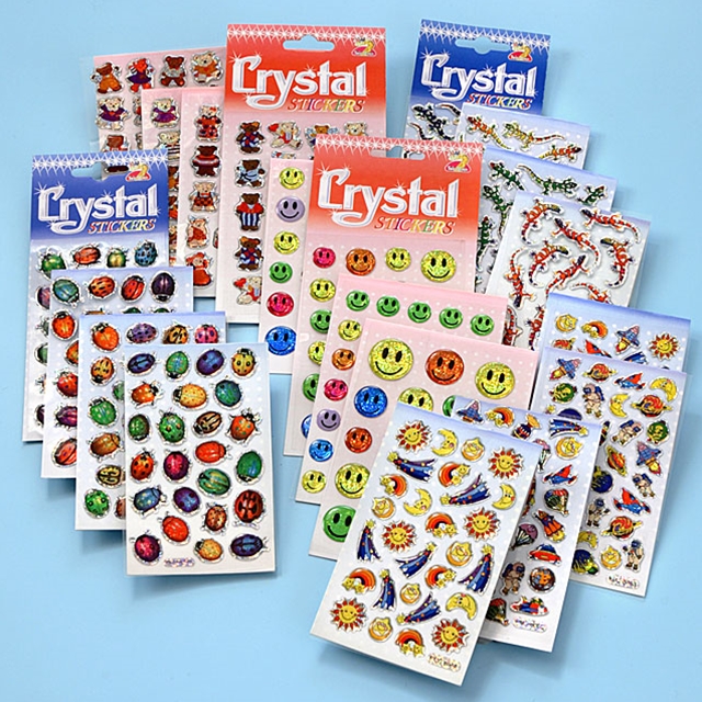Crystal Stickers Funset
