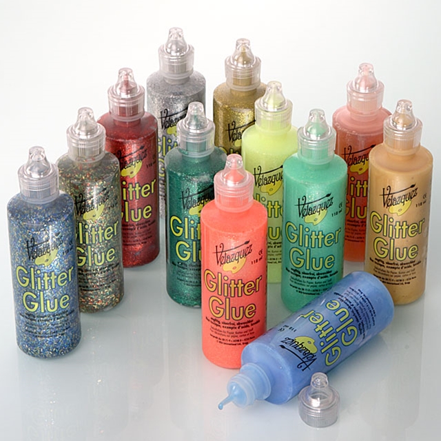 Glitter Glue 12 pces