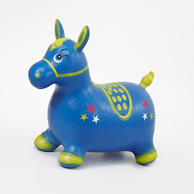 Hüpfpferd Rodeo Pony Blau