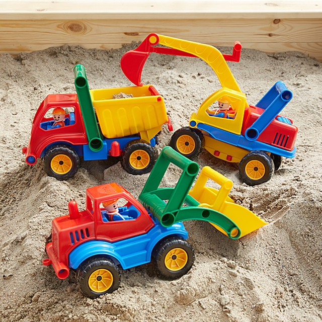 Spielzeug Baustellenfahrzeuge 3tlg.