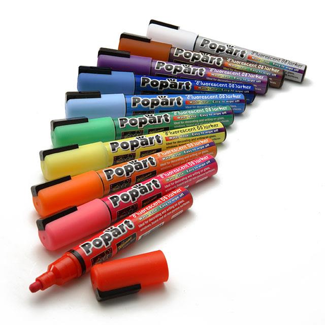 Velazquez Kreidemarker Popart Fluorescent Set