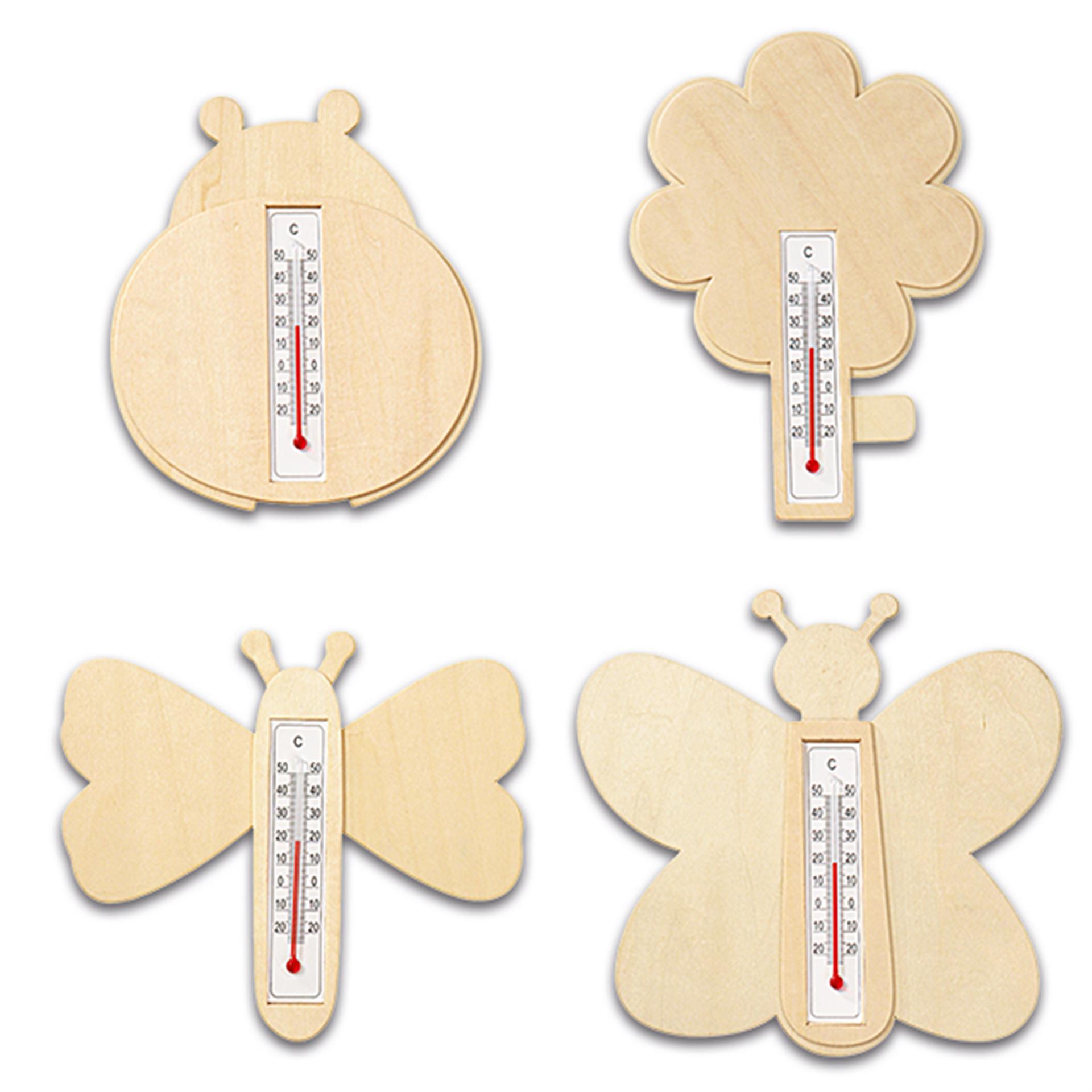 Set de thermomètres etang aux fées 4 pces