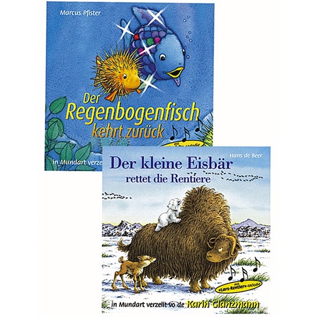 Kindermärchen Der kleine Eisbär und der Regenbogenfisch 2 CD's