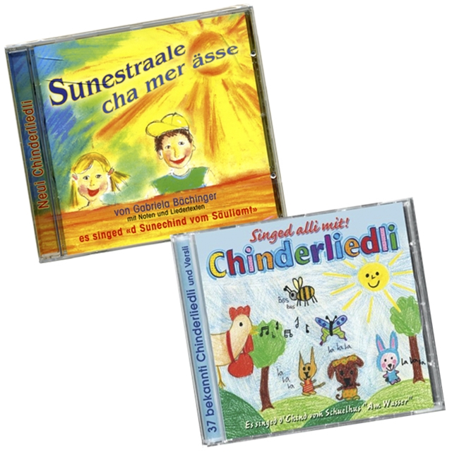 2 CD di canti per bambini