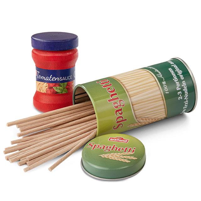 Spaghetti en bois