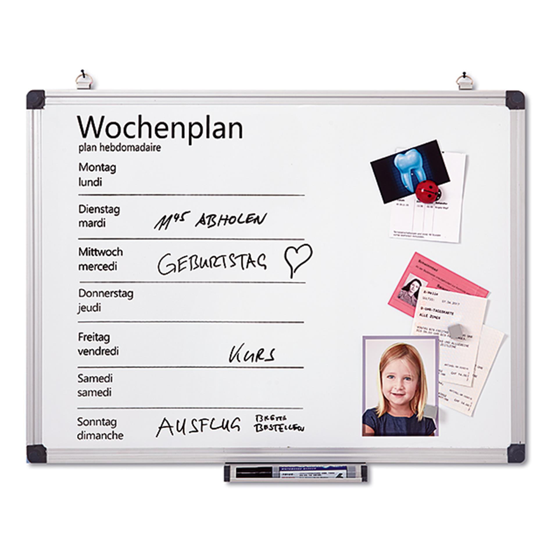 Wochenplaner Memoboard