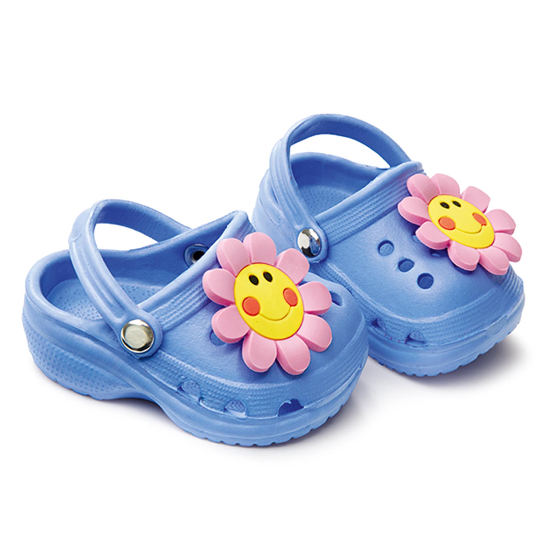 Clogs blu per bambola Baby Love