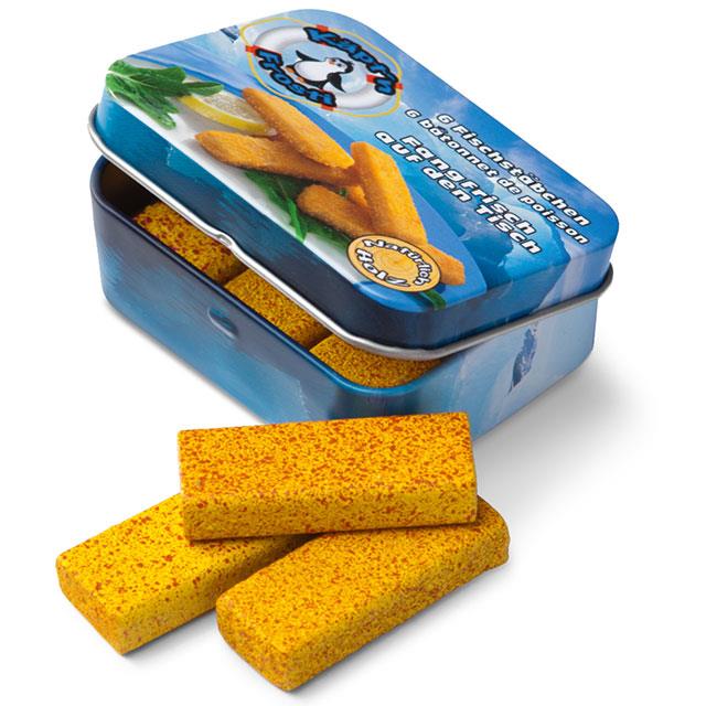 Spiellebensmittel Holz Fischstäbchen 6 Stk.
