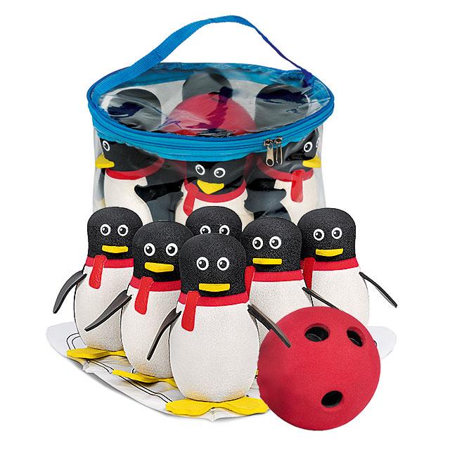 Penguin Bowling, 8 pezzi