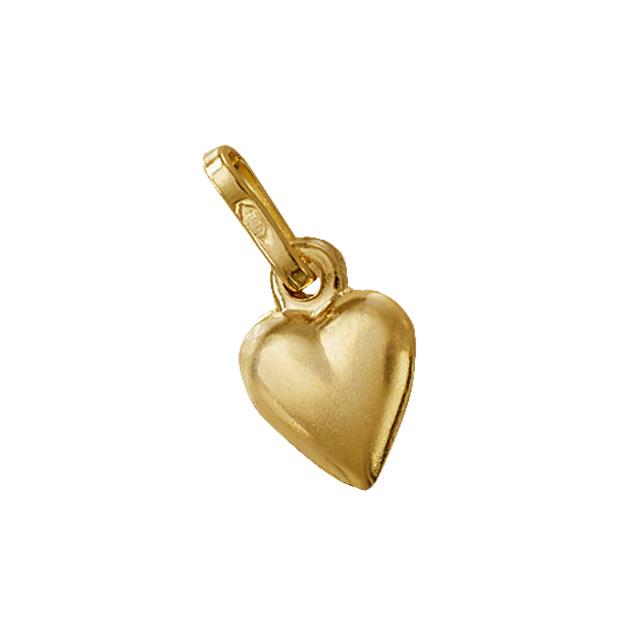 Petit coeur en or 18 ct