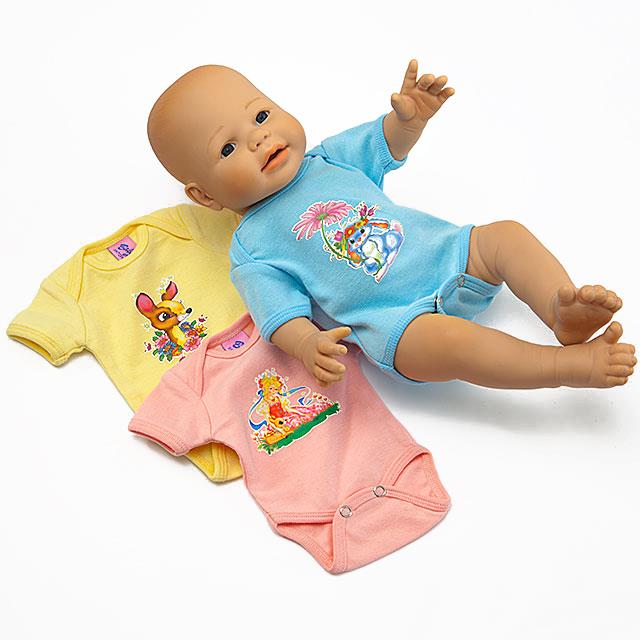Il set dei body per bambola Elfie , 3 pezzi