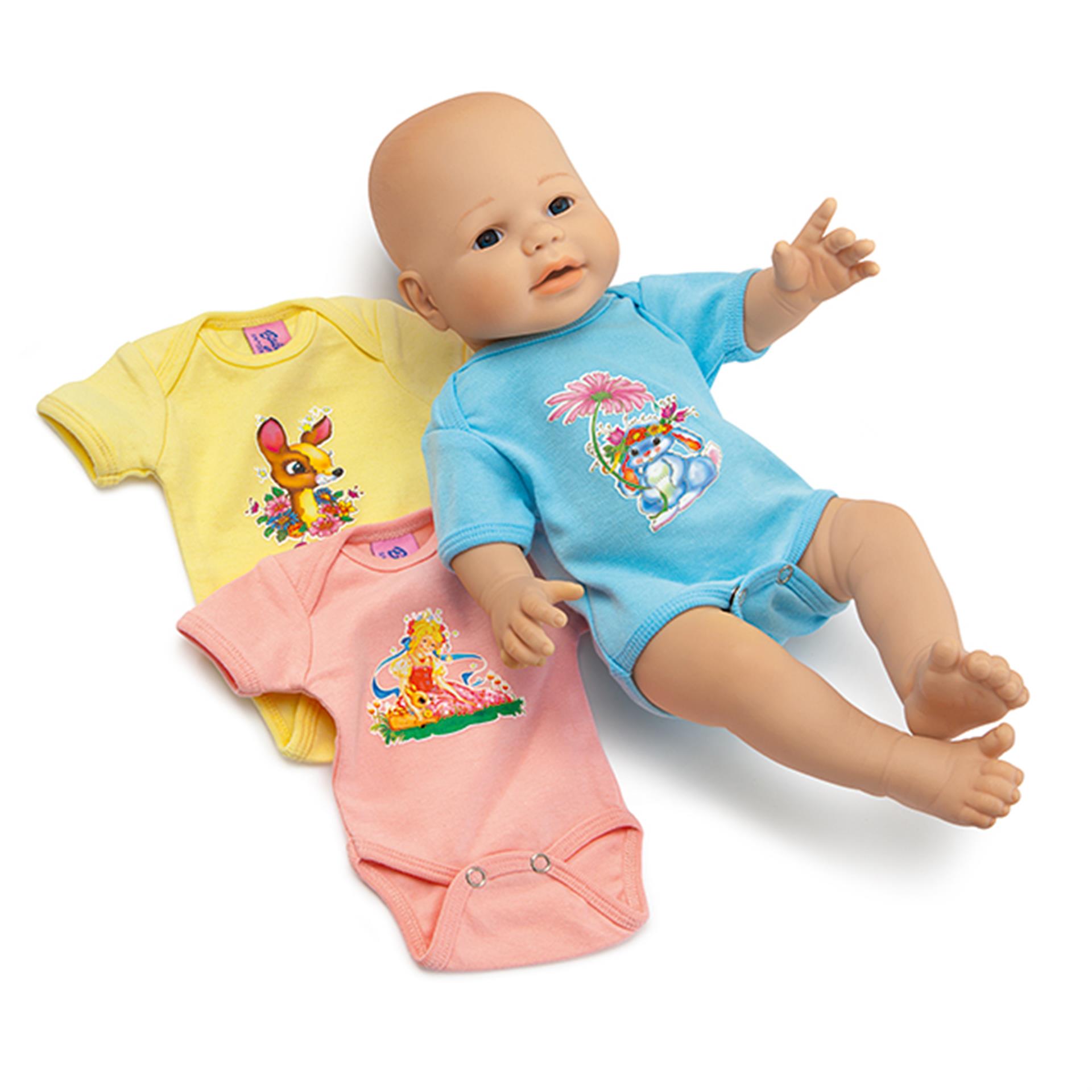 Puppen Bodyset Elfie 3 Stk. Baby Love