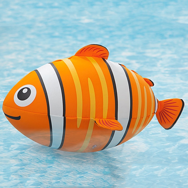 Poisson clown gonflable 60 cm