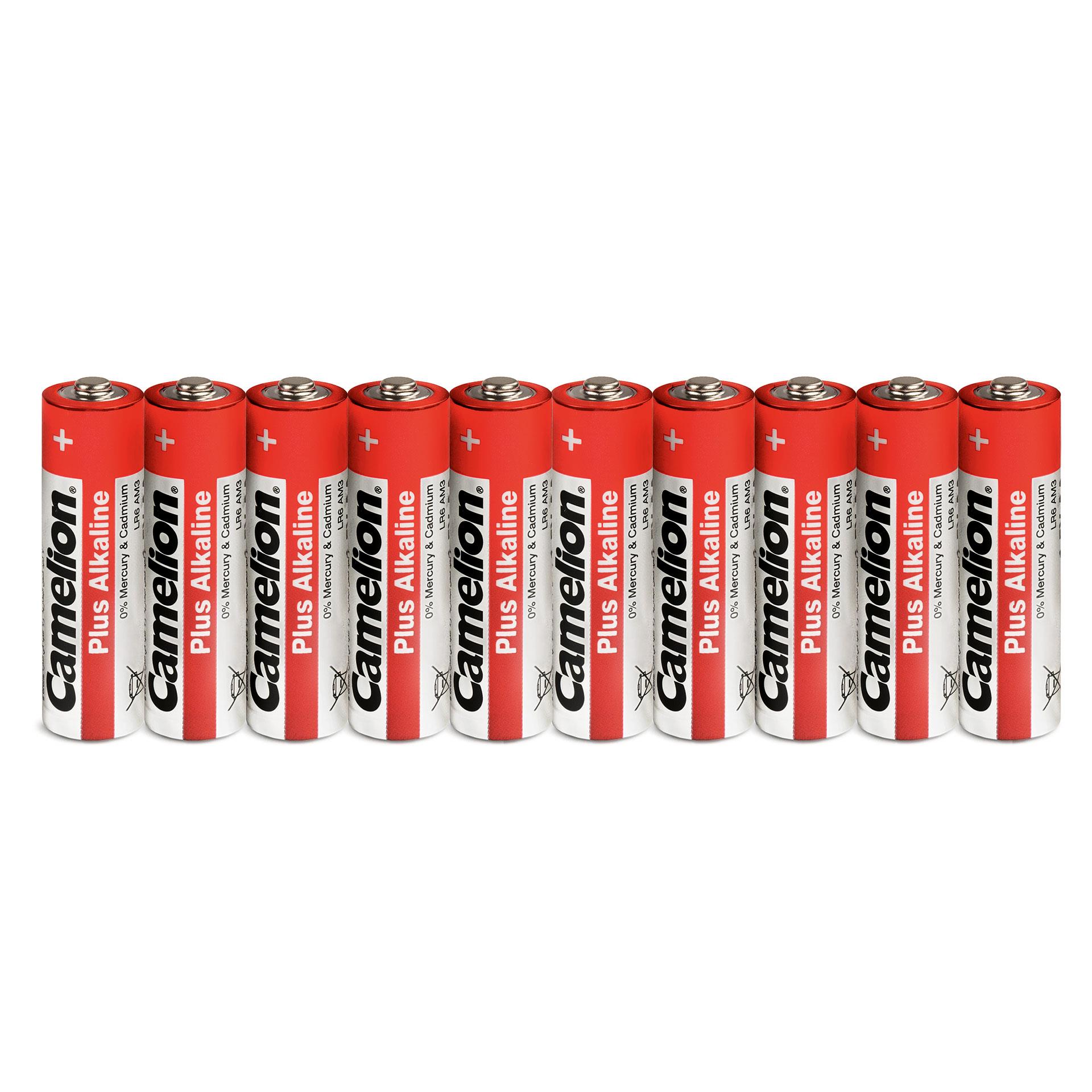 Batterie LR6, AA 1,5V, 10 pezzi