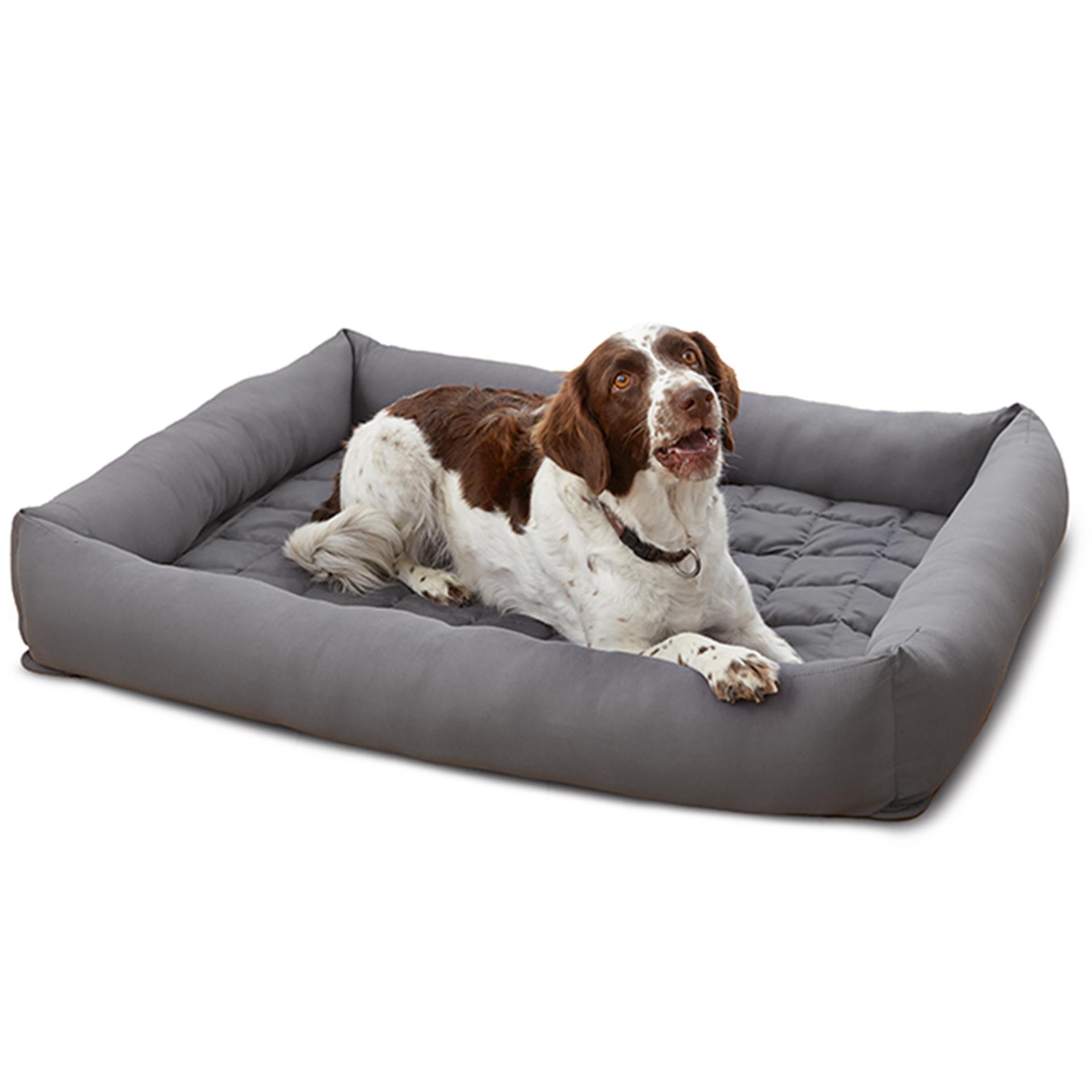 HOT DOG Hundebett XL grau