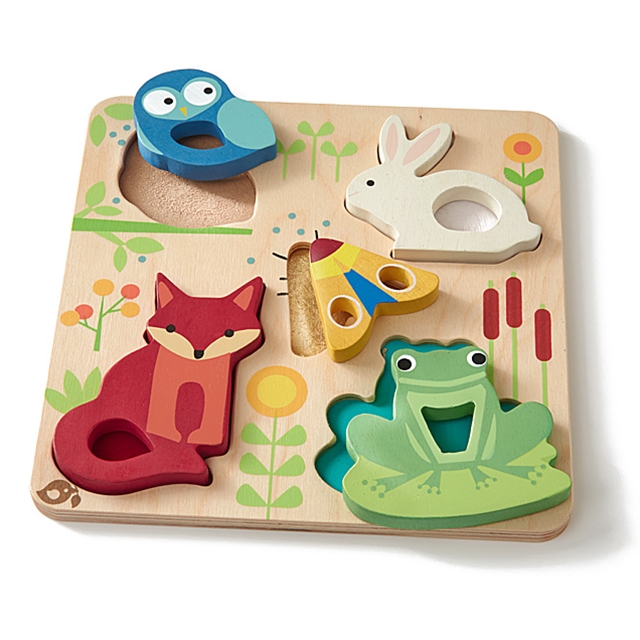 Fühl Puzzle Tiere Tender Leaf Toys