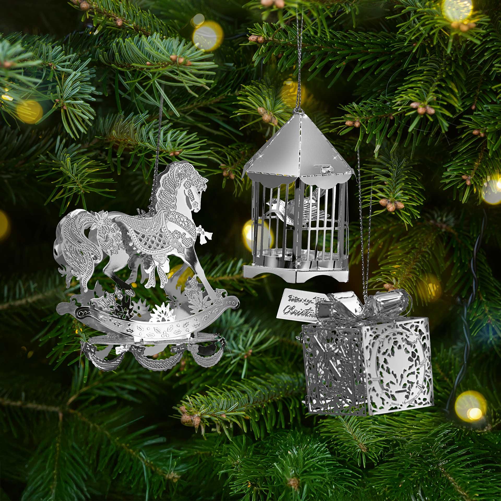 Décoration de Noël, 3 pces