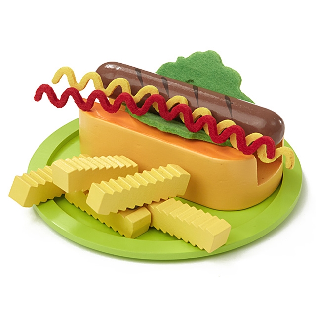 Hot dog à l'américaine