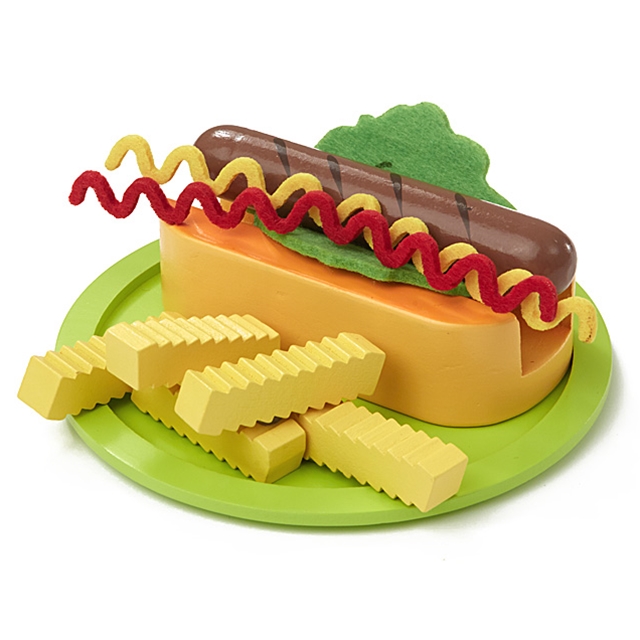 Spiel Hot Dog Holz