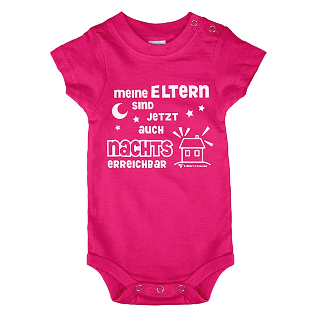 Baby Body Meine Eltern - Pink 56/62