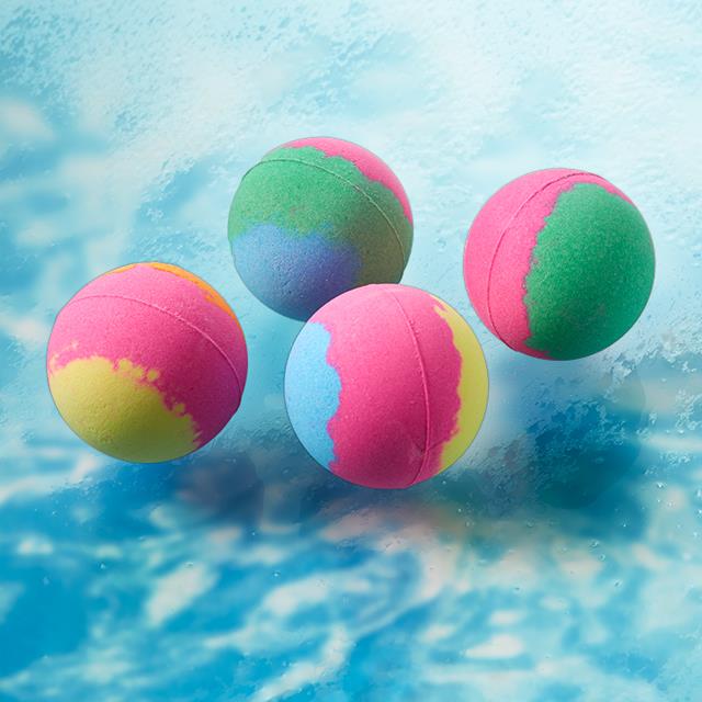 Boules de bain surprise 4 pces