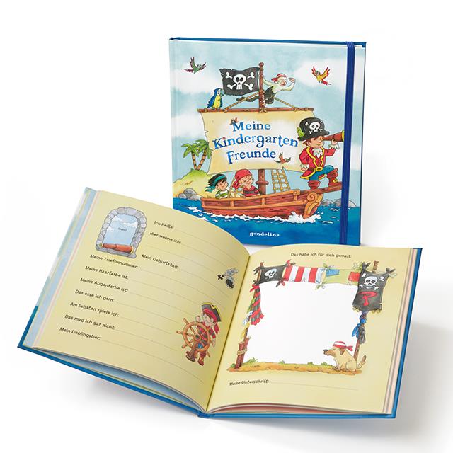 Kindergarten Freundschaftsbuch Piraten