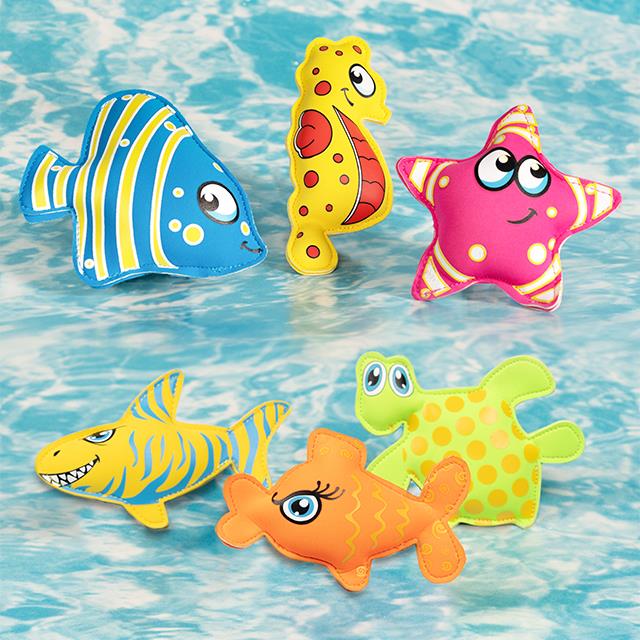 Jouets de plongée animaux 6 pcs