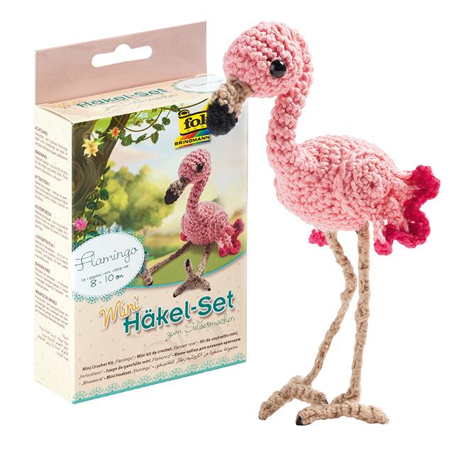 Mini Häkel Set Flamingo