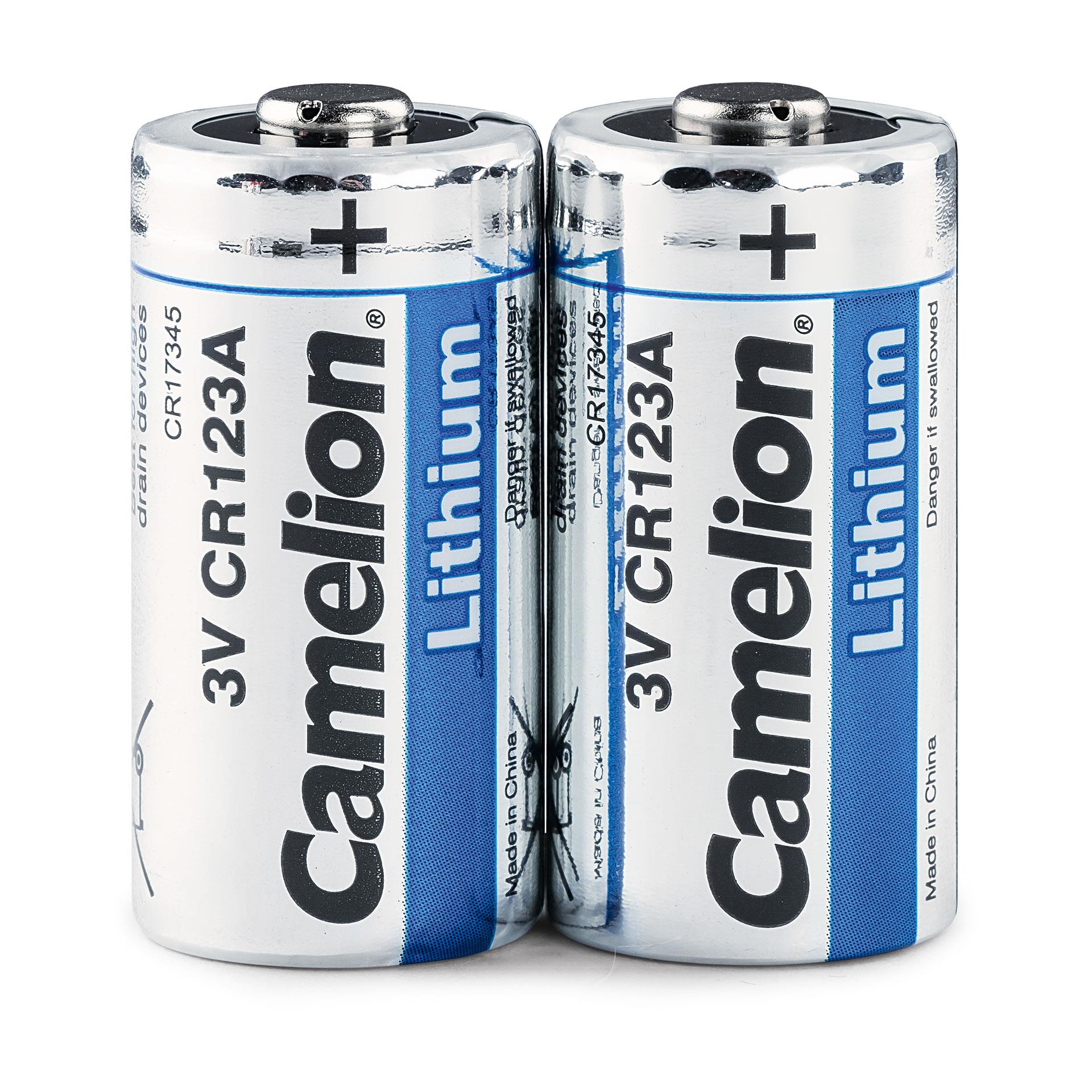 Batterie CR123A 2 pezzi