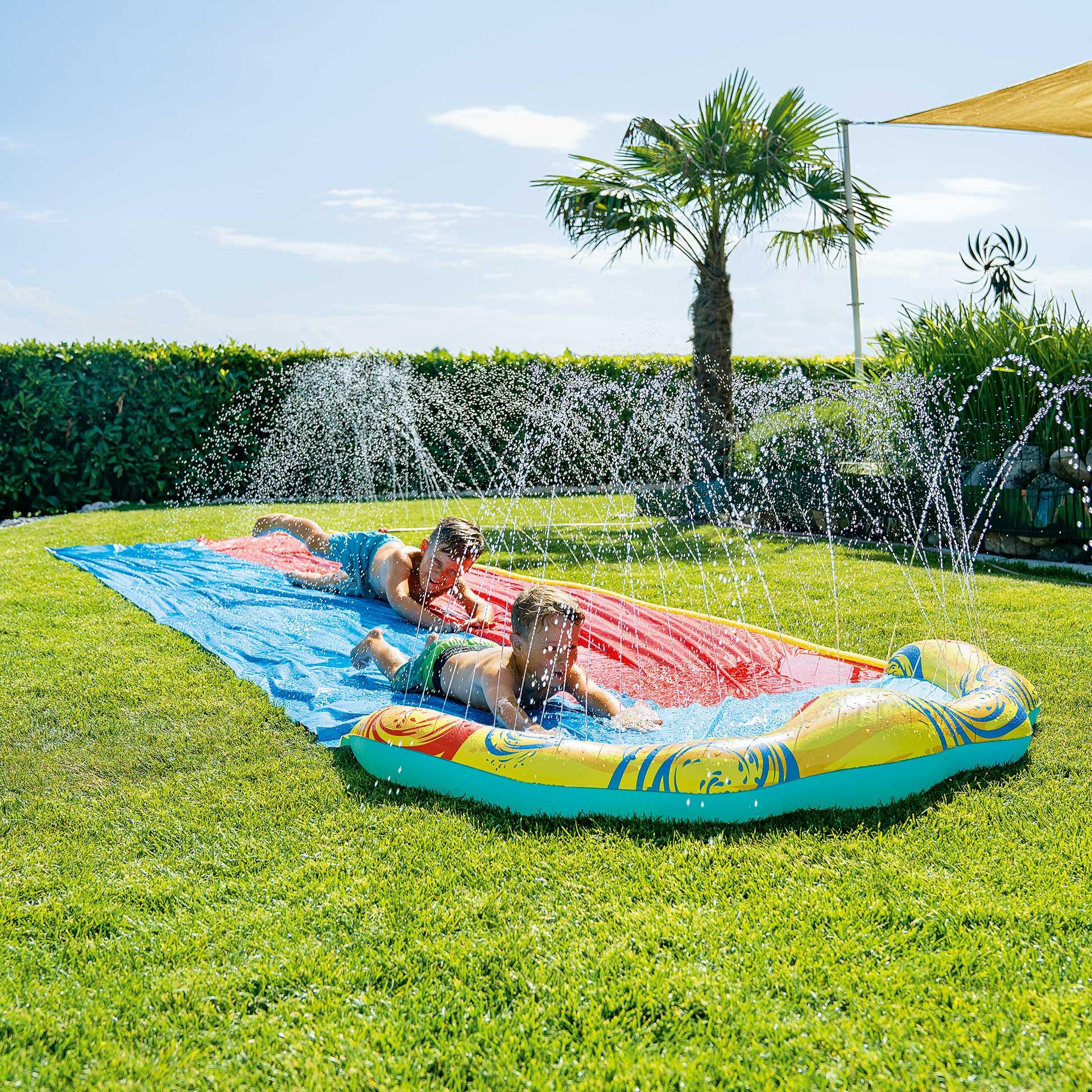 Scivolo ad acqua per gare