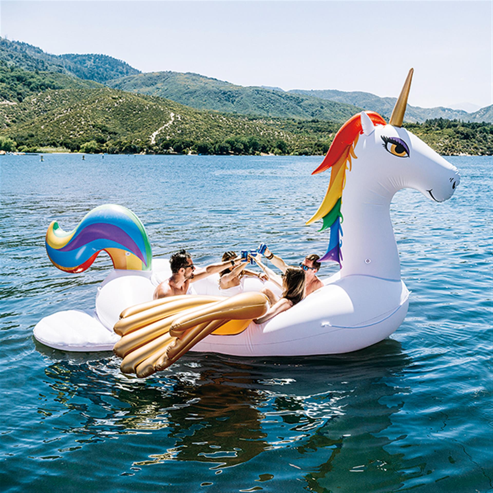 Schwimminsel Jumbo Einhorn