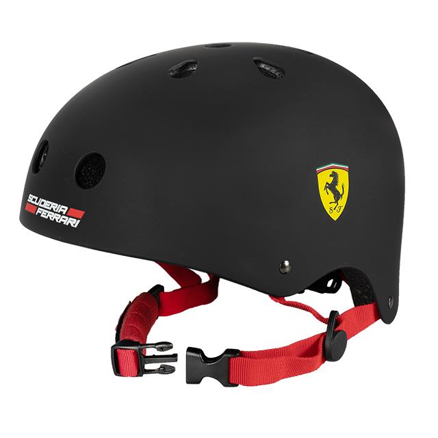 Kinderhelm Original Ferrari Look schwarz