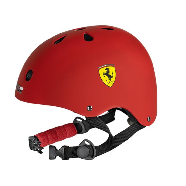 Kinderhelm Original Ferrari Look rot