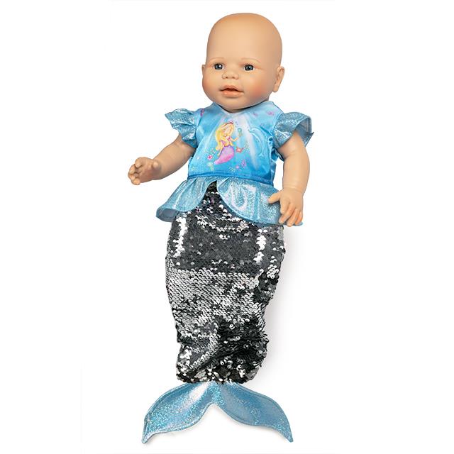 Costume da sirena per bambola Baby Love