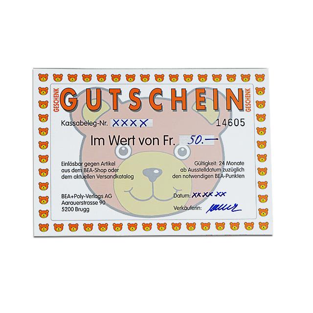 Gutschein Fr. 50.-