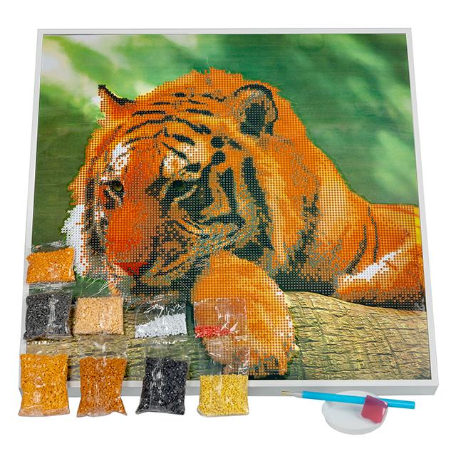 Tableau Tigre Diamant