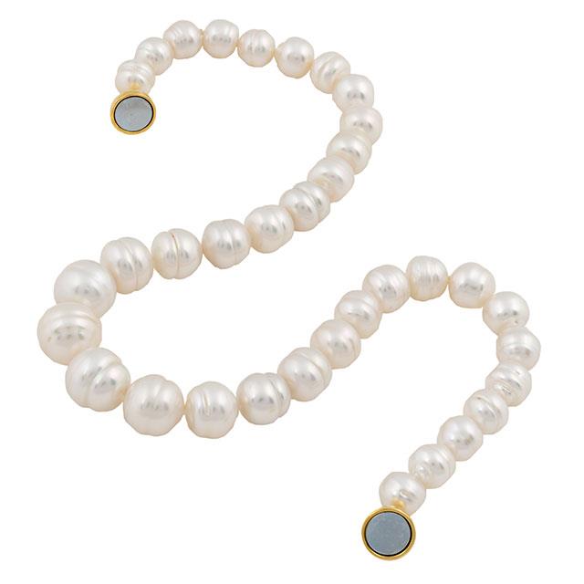 Collier de perles Tahiti des mers du Sud White Star